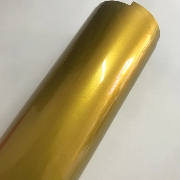Metallic Candy Vinyl Car Wrap – Glossy Glitter Film for Vehicle Decoration