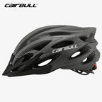 Adjustable Cycling Helmet – LED Light Visor for Road and Mountain Bike