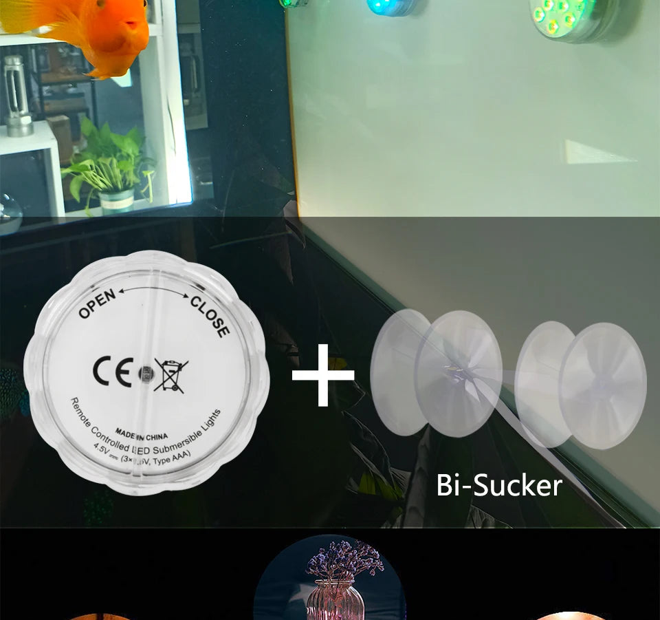 RGB Underwater LED Light – Remote Controlled Lamp for Swimming Pools and Aquariums