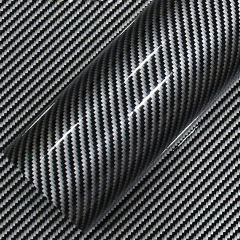 Glossy Carbon Fiber Vinyl Wrap – Adhesive Film for Car and Motorcycle Styling