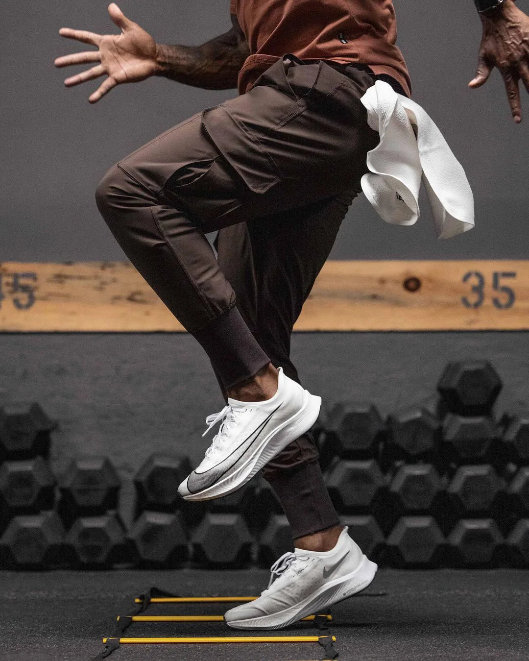 Camouflage Fitness Trousers – Stretchy Quick-Dry Pants for Running and Gym