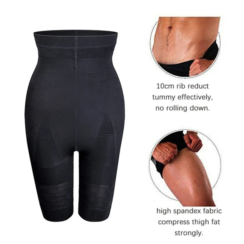 Compression Waist Trainer Shorts – Slimming Body Shaper for Men