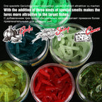 Luminous Rubber Worm Baits – 35mm Soft Swimbait for Freshwater Bass Fishing
