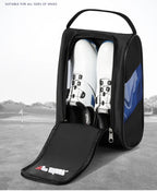 Portable Golf Shoe Bag – Breathable Nylon Carrier for Sports Accessories