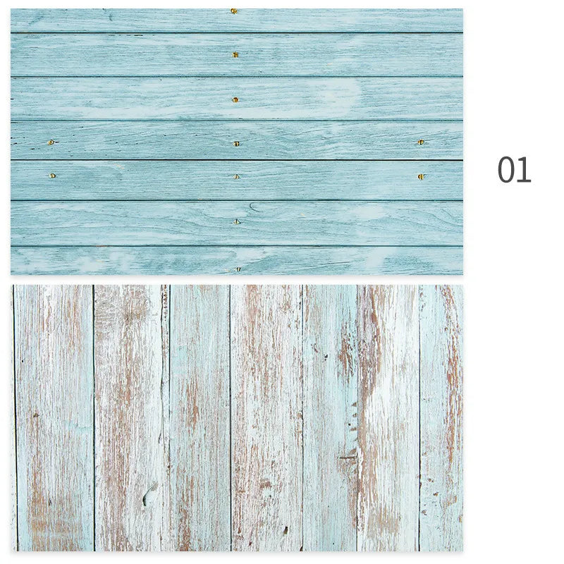 Marble Wood Grain Photography Backdrop – 57x87cm Waterproof Studio Props