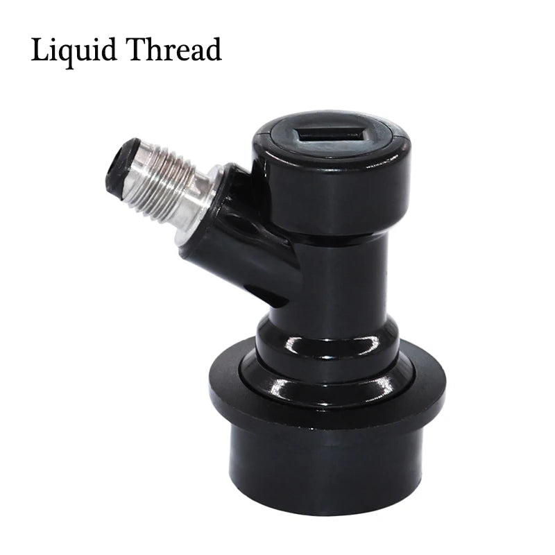 Ball Lock Keg Disconnects – 1/4 Inch Liquid and Gas for Homebrew Dispensing
