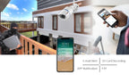 4MP Outdoor WiFi Security Camera – Wireless HD Surveillance for Home Protection