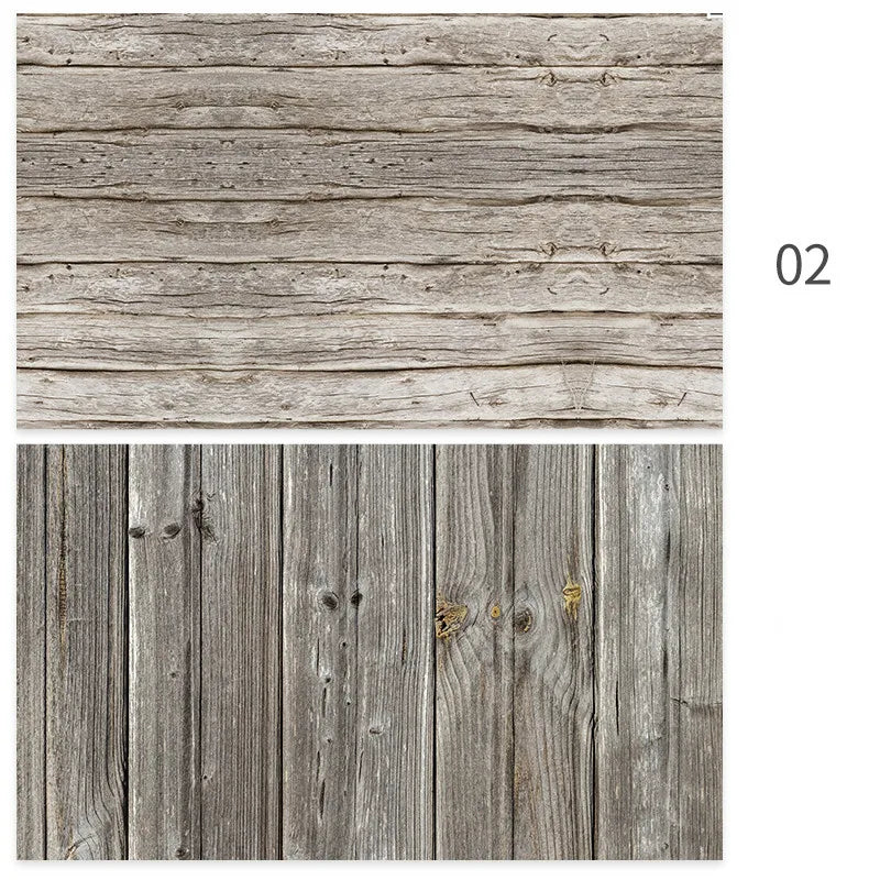 Marble Wood Grain Photography Backdrop – 57x87cm Waterproof Studio Props