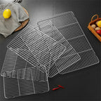 Stainless Steel Cooling Rack – Non-Stick Mesh Tray for Baking and BBQ
