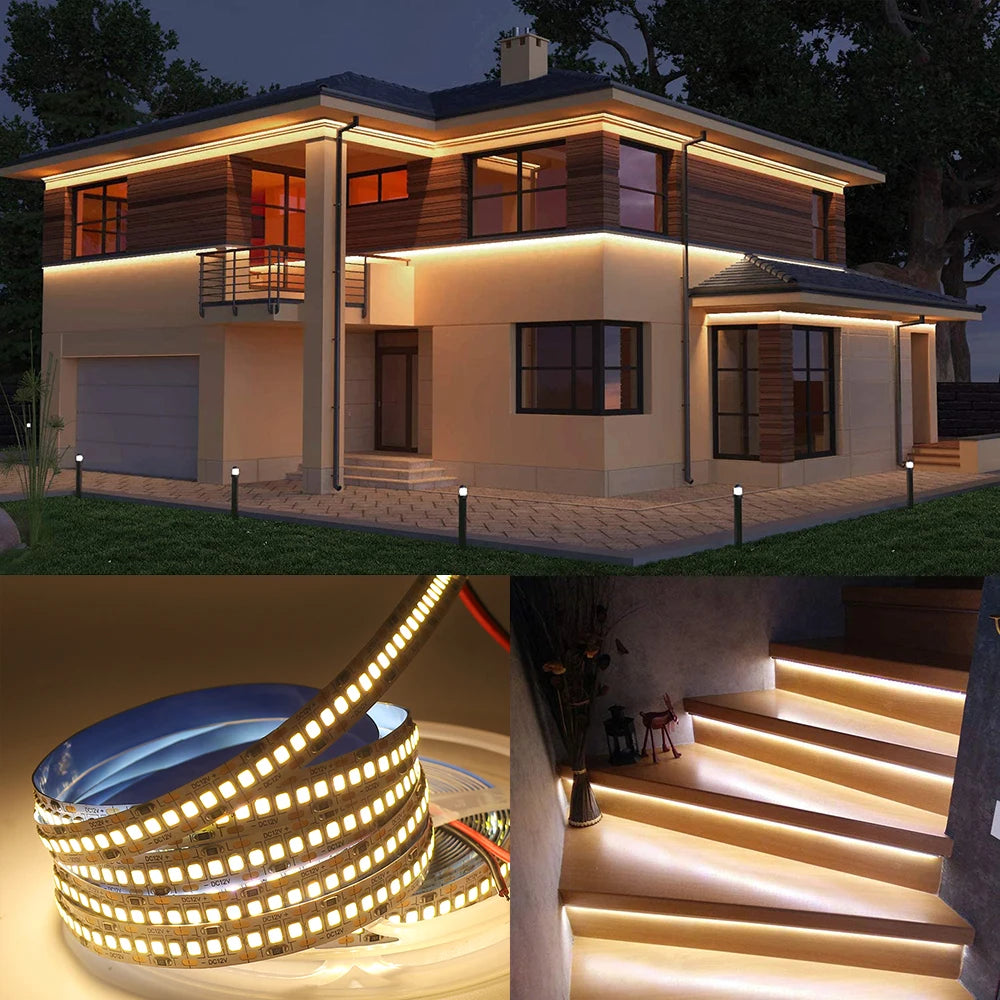 Flexible LED Strip Lights – Waterproof 5M Tape for Home Decor and Lighting