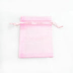 Organza Drawstring Pouches – Sheer Jewelry Gift Bags for Wedding Party Favors
