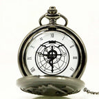 Fullmetal Alchemist Pocket Watch – Edward Elric Quartz Cosplay Accessory