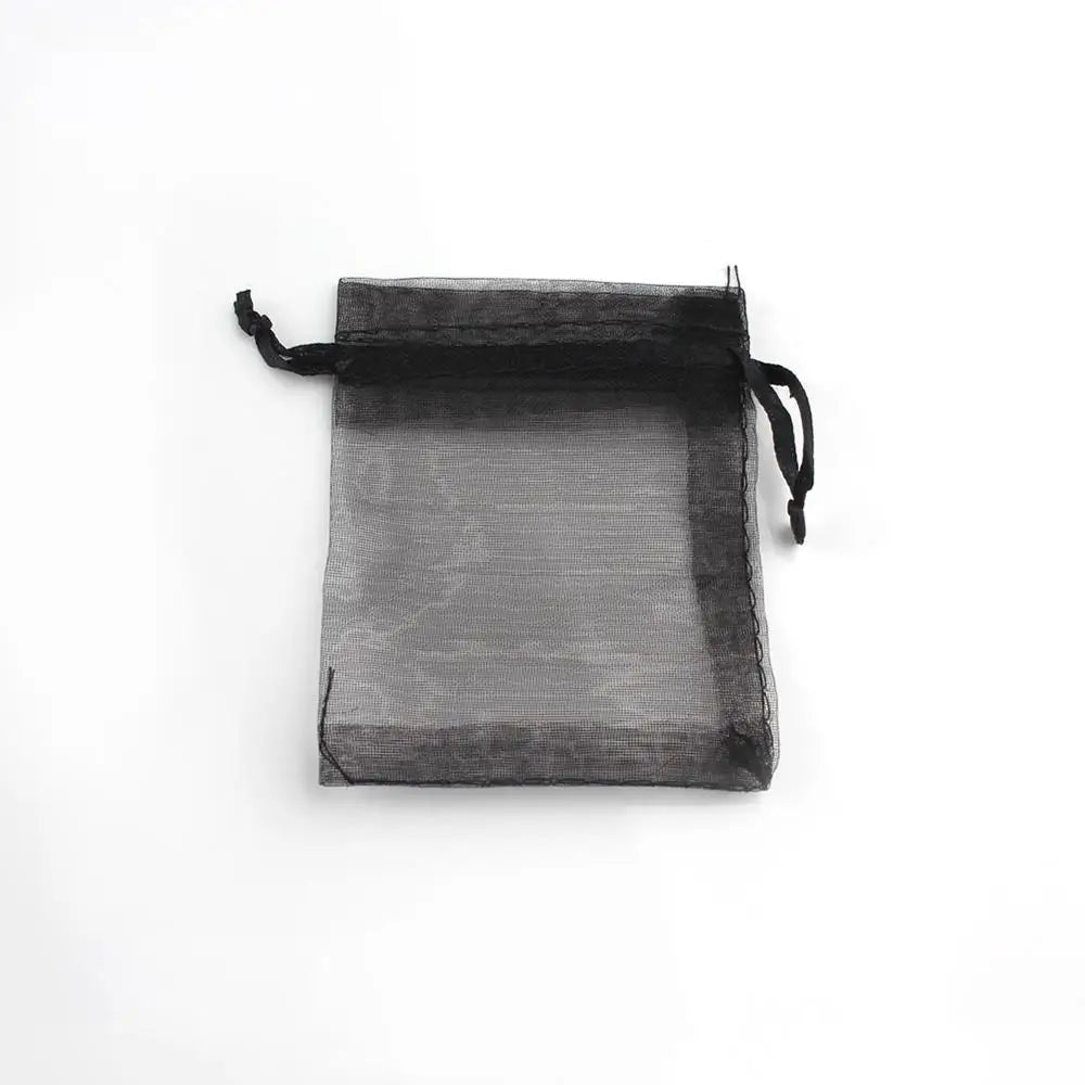 Organza Drawstring Pouches – Sheer Jewelry Gift Bags for Wedding Party Favors