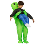 Inflatable Alien Monster Suit – Green Cosplay Costume for Adult Parties
