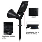 Green LED Solar Spotlight – Waterproof Outdoor Garden Light for Landscape