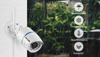 4MP Outdoor WiFi Security Camera – Wireless HD Surveillance for Home Protection