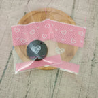 Self-Adhesive Bow-Knot Cookie Bags – 10x10cm Plastic Packaging for Parties