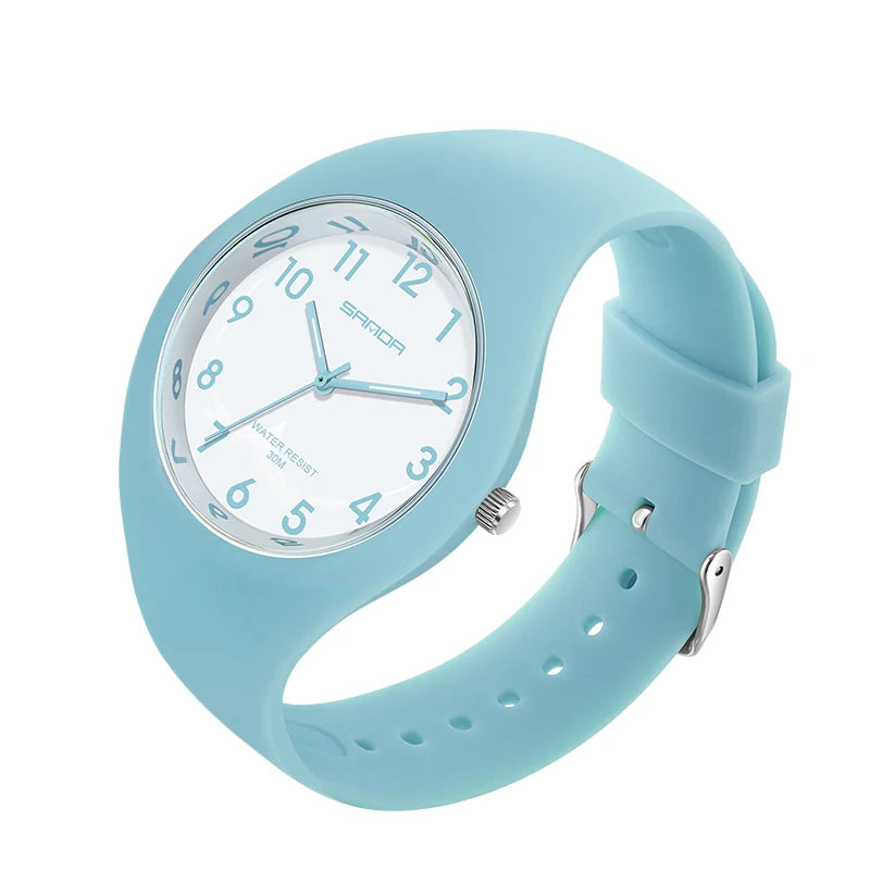 Ultra-thin Quartz Women's Watch – Minimalist Luxury Waterproof Wristwatch