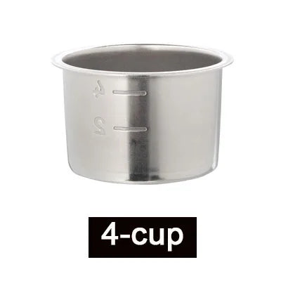 51mm Bottomless Portafilter – Stainless Steel Espresso Filter for Delonghi