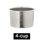 51mm Bottomless Portafilter – Stainless Steel Espresso Filter for Delonghi