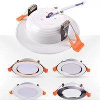 Dimmable LED Recessed Downlight – Tri-Tone Ceiling Spot for Home Lighting