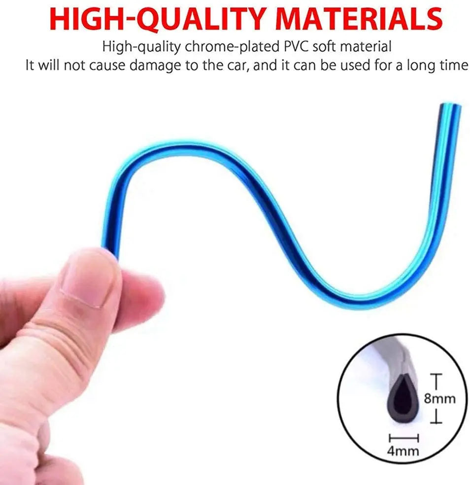 Car Air Vent Trim Strips – U Style Interior Decoration for Auto Dashboard