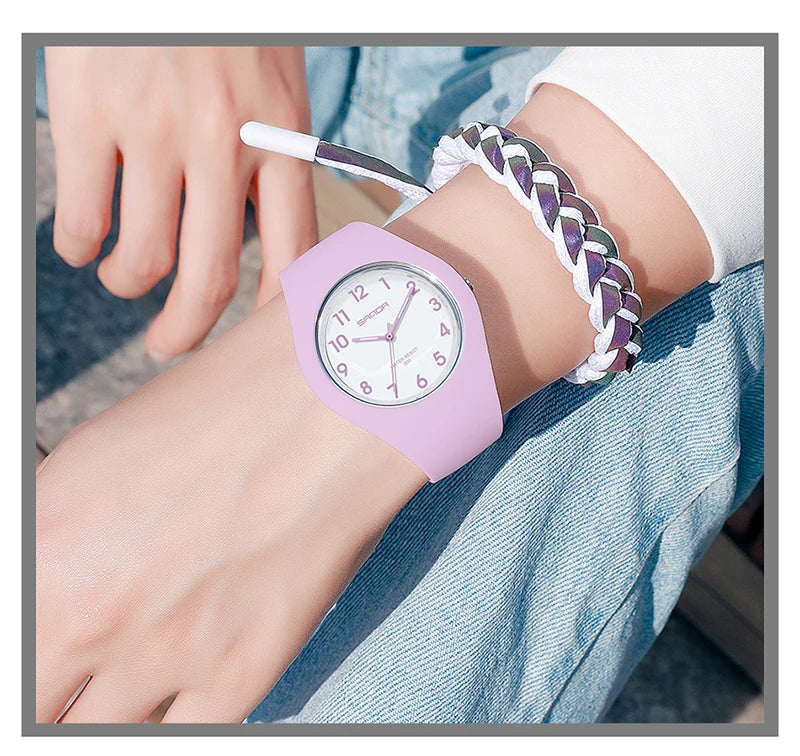 Ultra-thin Quartz Women's Watch – Minimalist Luxury Waterproof Wristwatch