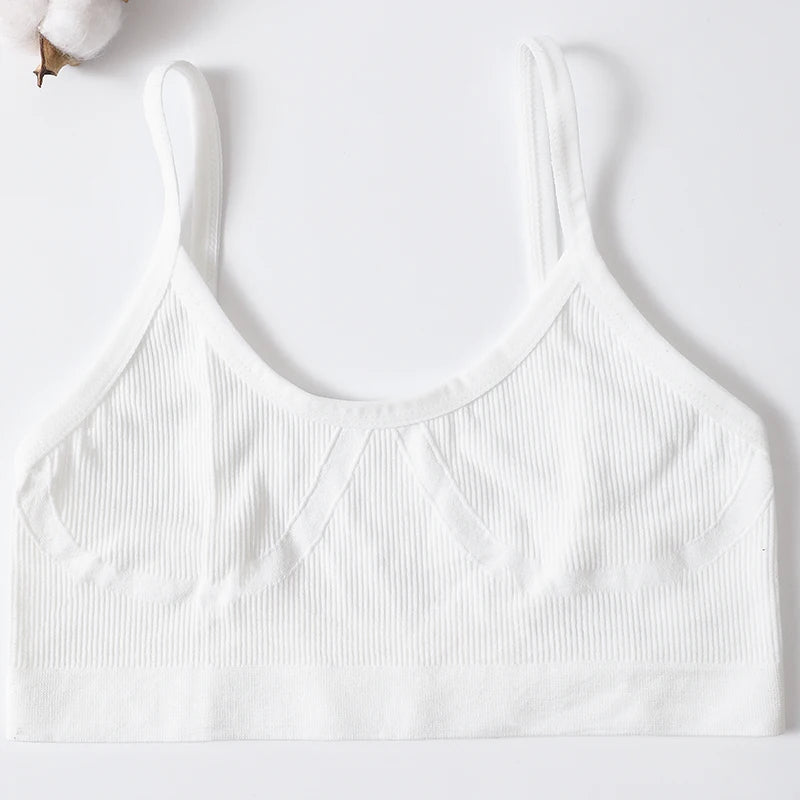 Seamless Push Up Bra – Soft Low Back Crop Top for Everyday Comfort