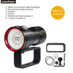 Underwater LED Photography Light – 20000LM Waterproof Video Torch for Diving