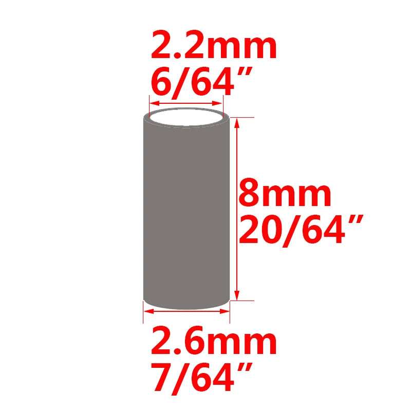 Copper Crimp Sleeves – Round Fishing Line Connectors for Rigging Tackle