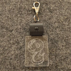 Acrylic LED Keychain – RGB Light Up Key Pendant for DIY Wedding Decor Gifts