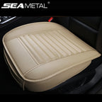 Universal Leather Car Seat Covers – Protective Cushion Pads for Auto Interior