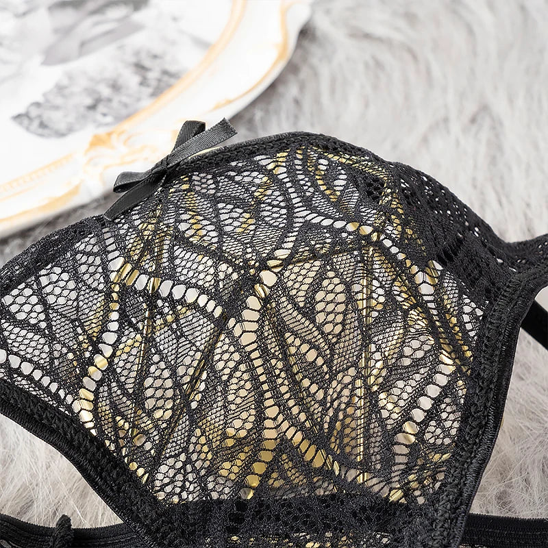 Lace G-String Thongs – Low Waist Sexy Lingerie for Women