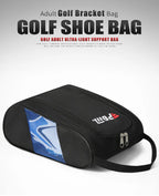 Portable Golf Shoe Bag – Breathable Nylon Carrier for Sports Accessories