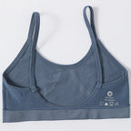 Seamless Push Up Bra – Soft Low Back Crop Top for Everyday Comfort
