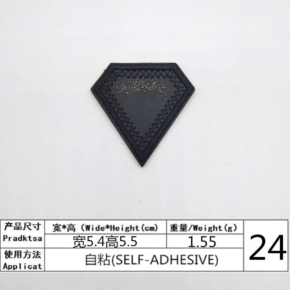 Self-Adhesive PU Leather Patches – Round Repair Appliques for Clothing and Bags