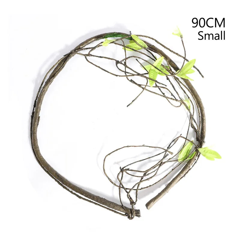 90cm Artificial Rattan Vine – Flexible Floral Branch for Wedding Decoration