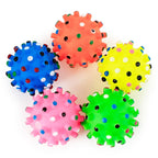 6cm Rubber Squeaky Ball – Durable Chew Toy for Small Dogs and Puppies
