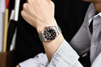 Automatic Mechanical Wristwatch – Stainless Steel for Business Men