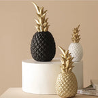 Gold Pineapple Statue – Nordic Metal Art for Modern Home Living Room Decor