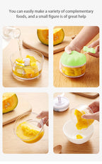 Manual Food Chopper – Multi-Function Vegetable Cutter for Kitchen Cooking