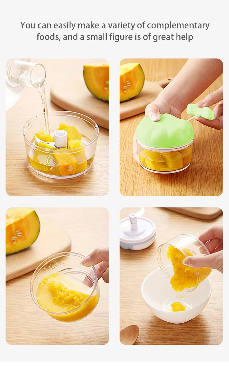Manual Food Chopper – Multi-Function Vegetable Cutter for Kitchen Cooking