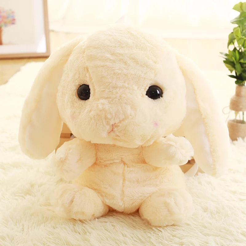 Plush Rabbit Crossbody Bag – Cute Kawaii Animal Shoulder Purse for Girls