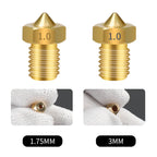 3D Printer Nozzle – Brass M6 Thread for 1.75mm and 3mm Filament