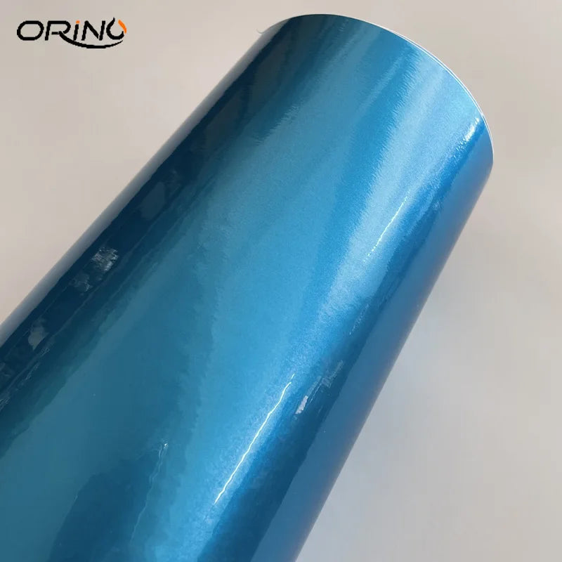 Metallic Candy Vinyl Car Wrap – Glossy Glitter Film for Vehicle Decoration