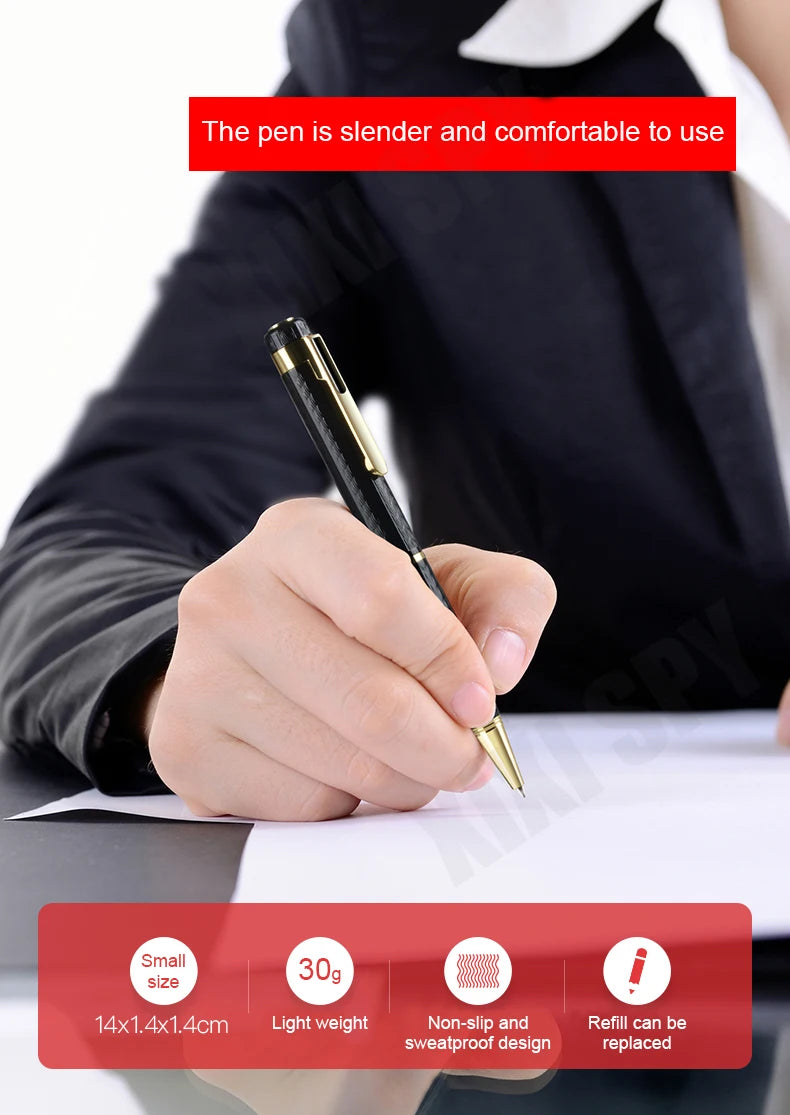 Digital Voice Recorder Pen – Portable USB MP3 Player for Lectures and Meetings