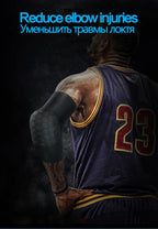 Honeycomb Compression Elbow Pads – Protective Arm Sleeves for Basketball