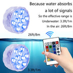 RGB Underwater LED Light – Remote Controlled Lamp for Swimming Pools and Aquariums