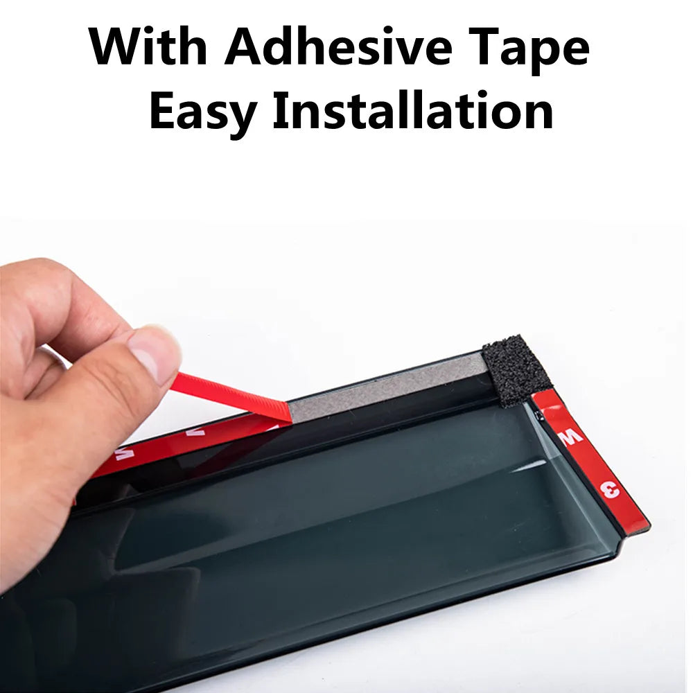 Window Deflector Set – Rain and Sun Guards for Toyota Highlander 2008-2013