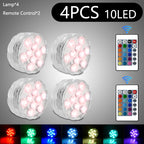 RGB Underwater LED Light – Remote Controlled Lamp for Swimming Pools and Aquariums